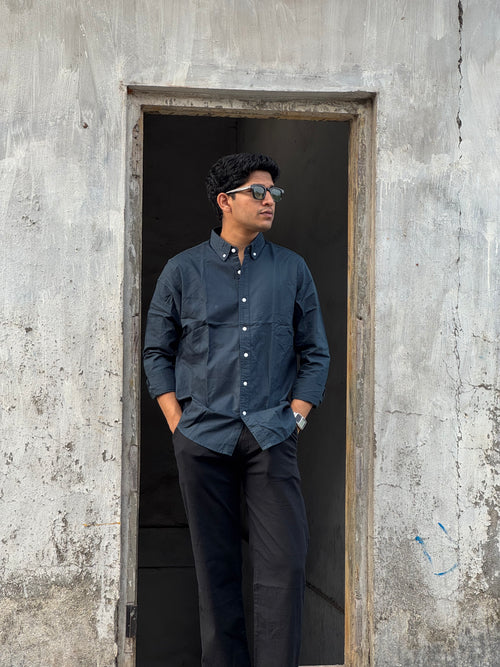 FULL-SLEEVE LINEN SHIRT